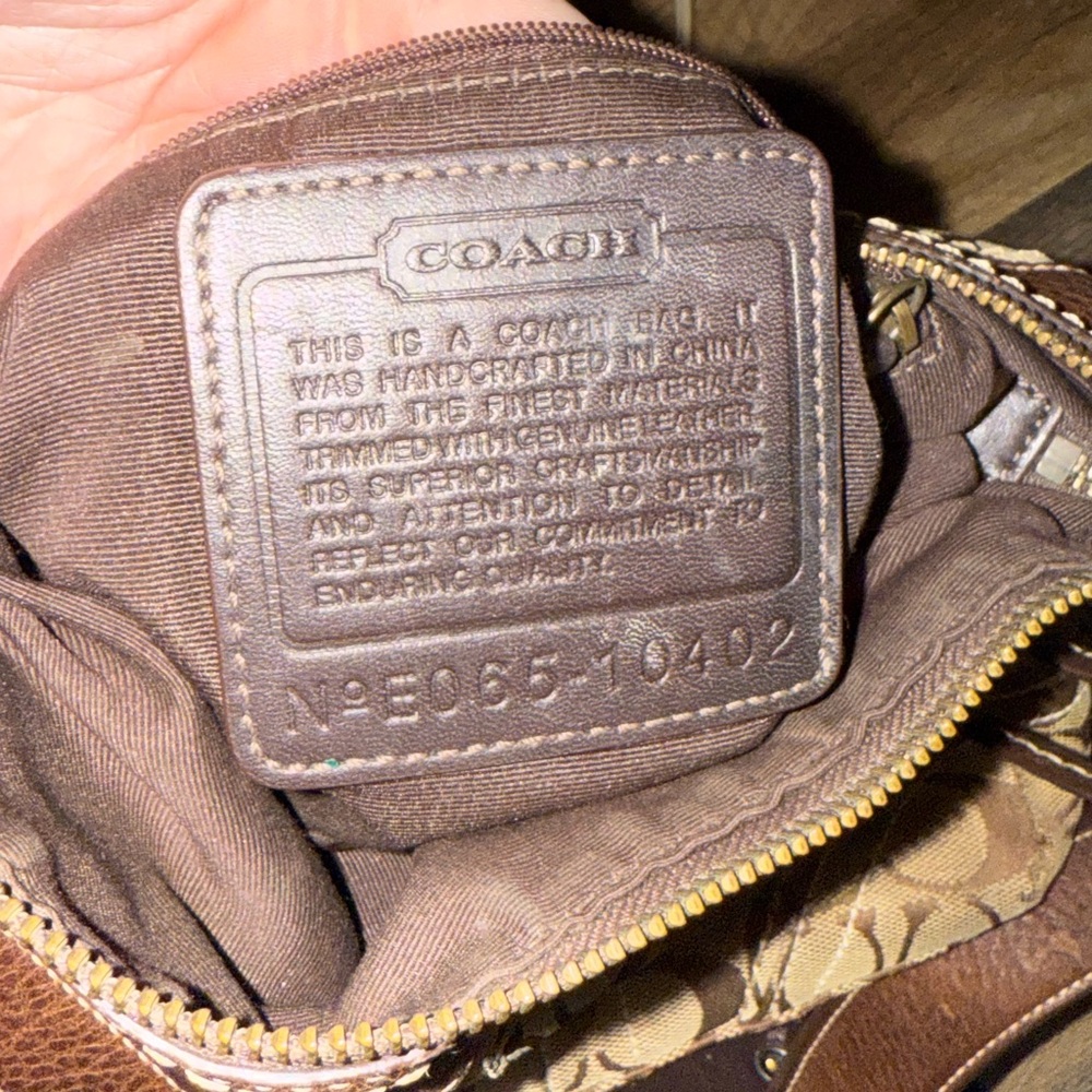 Coach Brown Leather bag